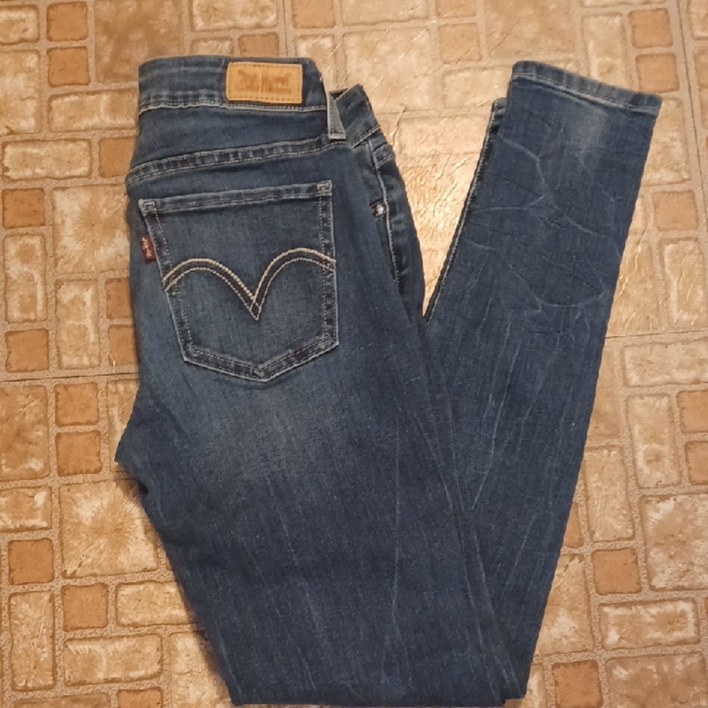 Levi's Dark Blue Women's Leggings Size 29x30